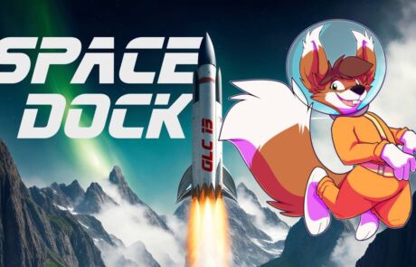 Golden Leaves Con Space Dock